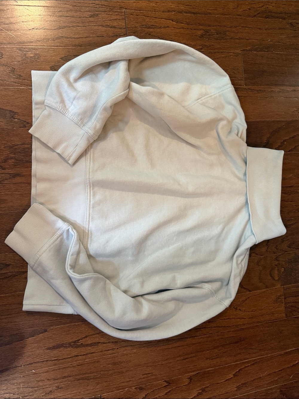 Zara Light Blue Crewneck Sweatshirt